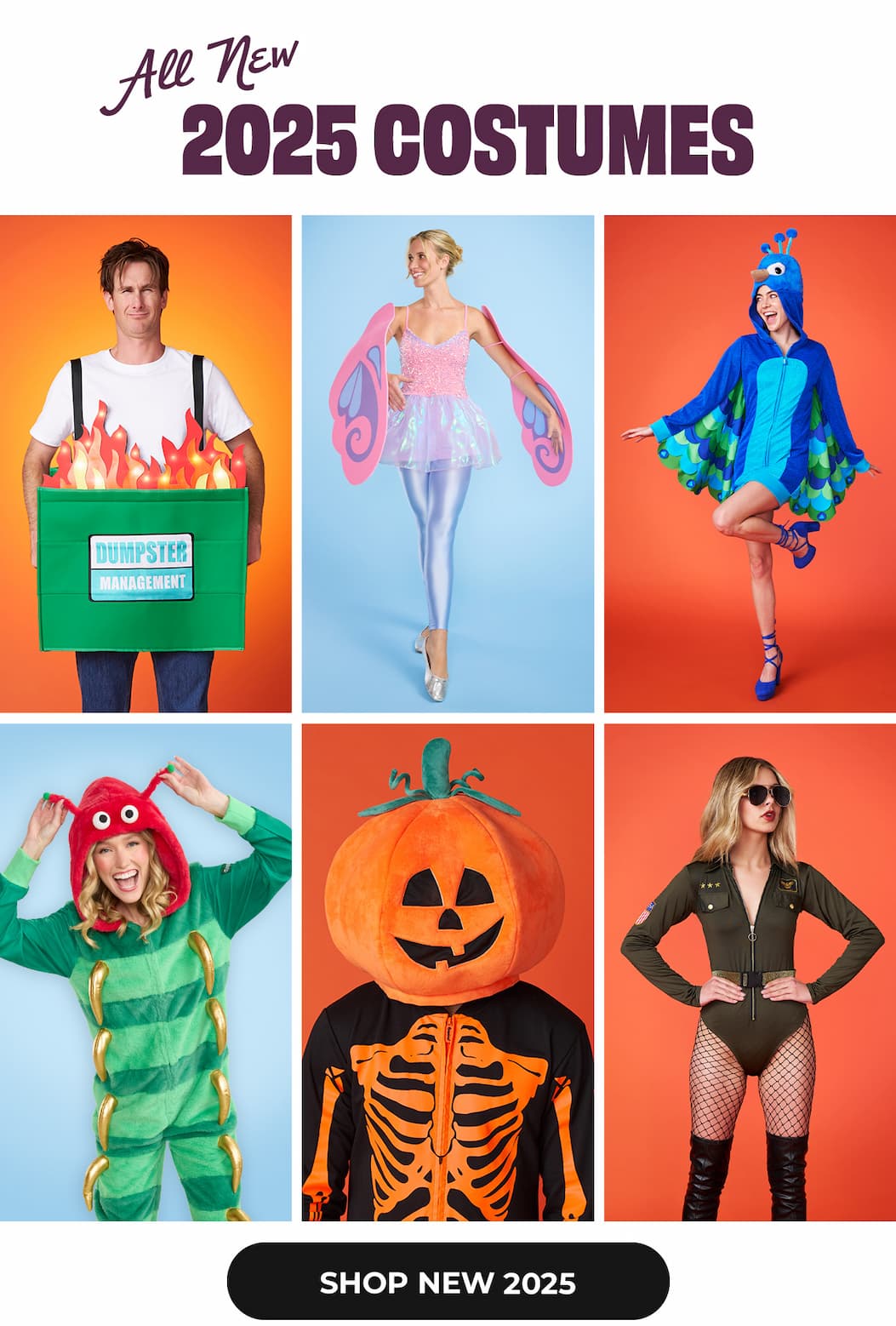 ALL NEW 2025 Costumes