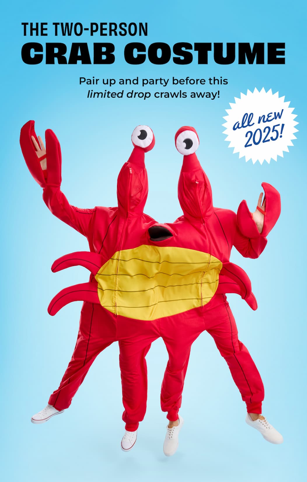 Two-Person Crab Costume!