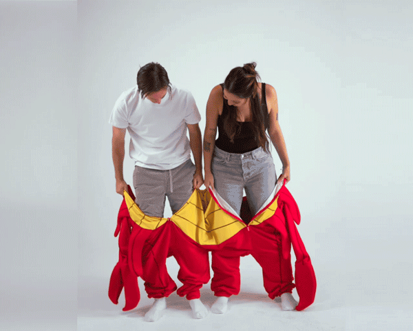 Two-Person Crab Costume!