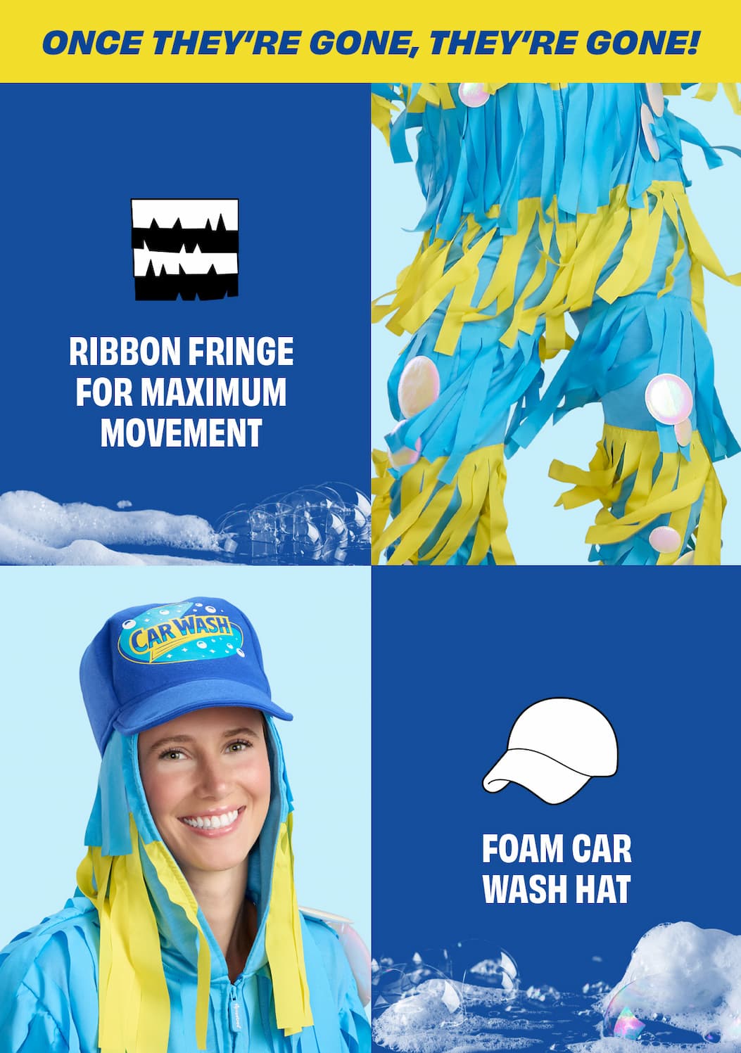 Ribbon Fringe for maximum movement
