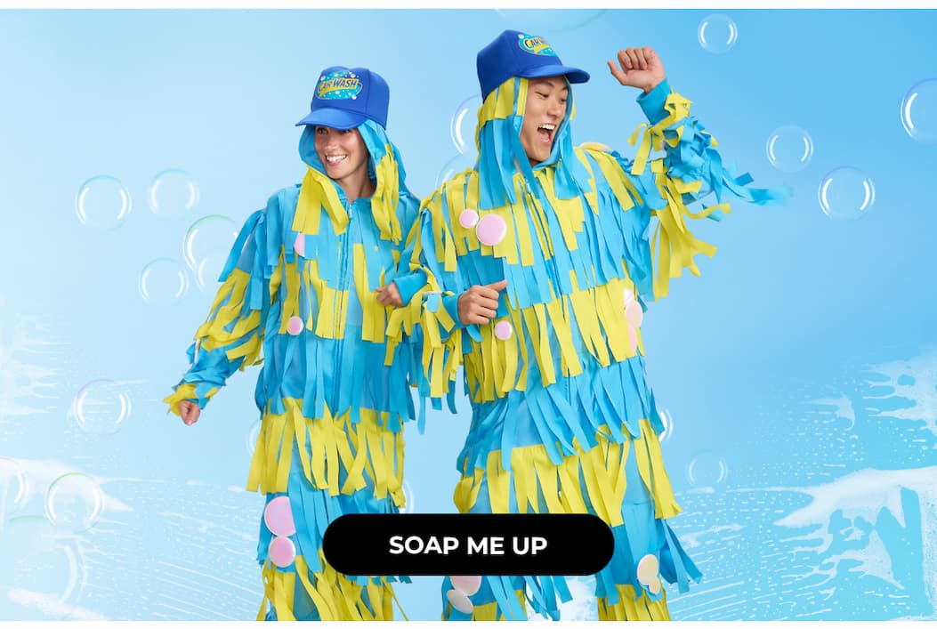 Turn heads in the car wash costume