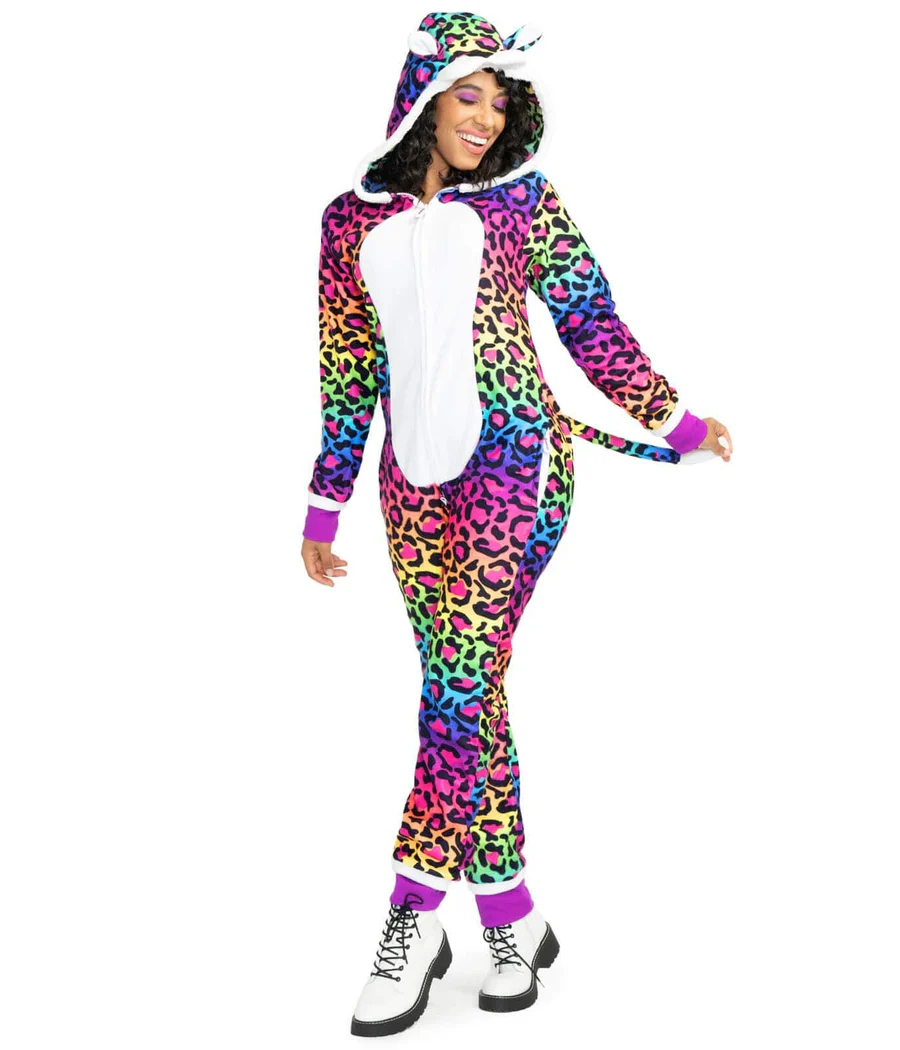 Image of Women's 90's Leopard Costume