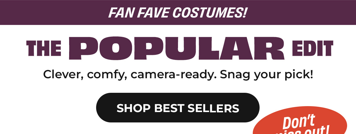 Popular Halloween Costumes