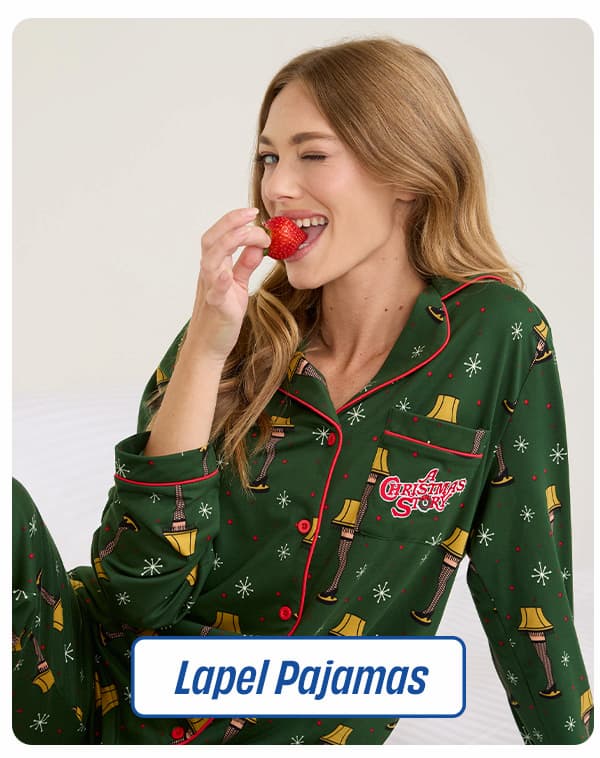 Lapel Pajamas