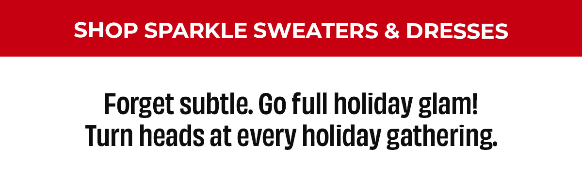 Sparkle Season Starts Here!