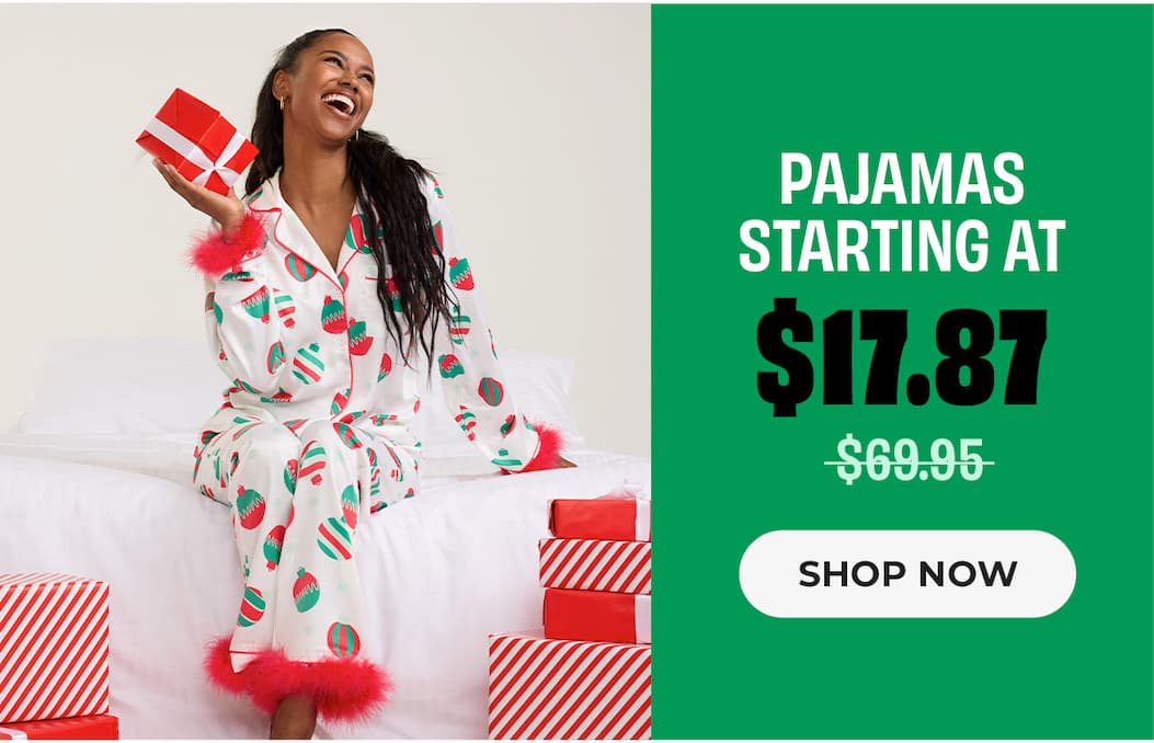 PJs starting @ $17.87