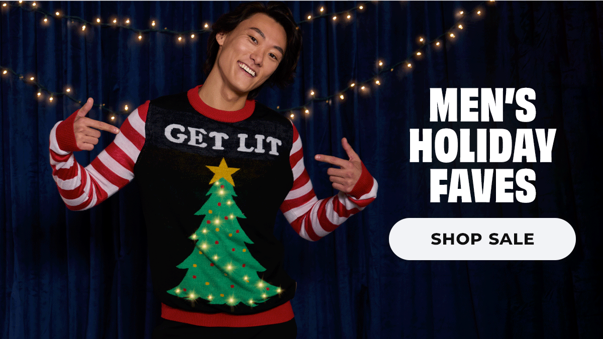 Men's Holiday Favs