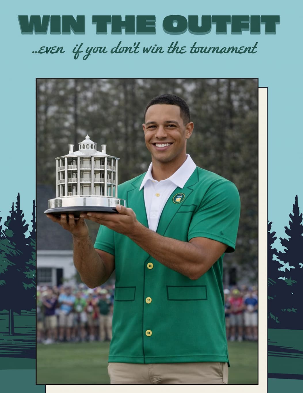 Green Blazer polo
