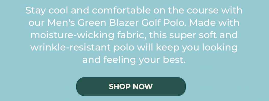 Green Blazer polo