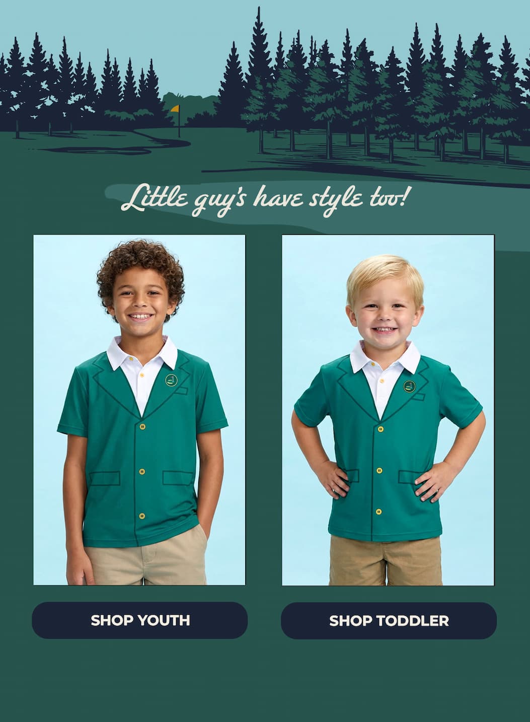 Green Blazer Polo Youth