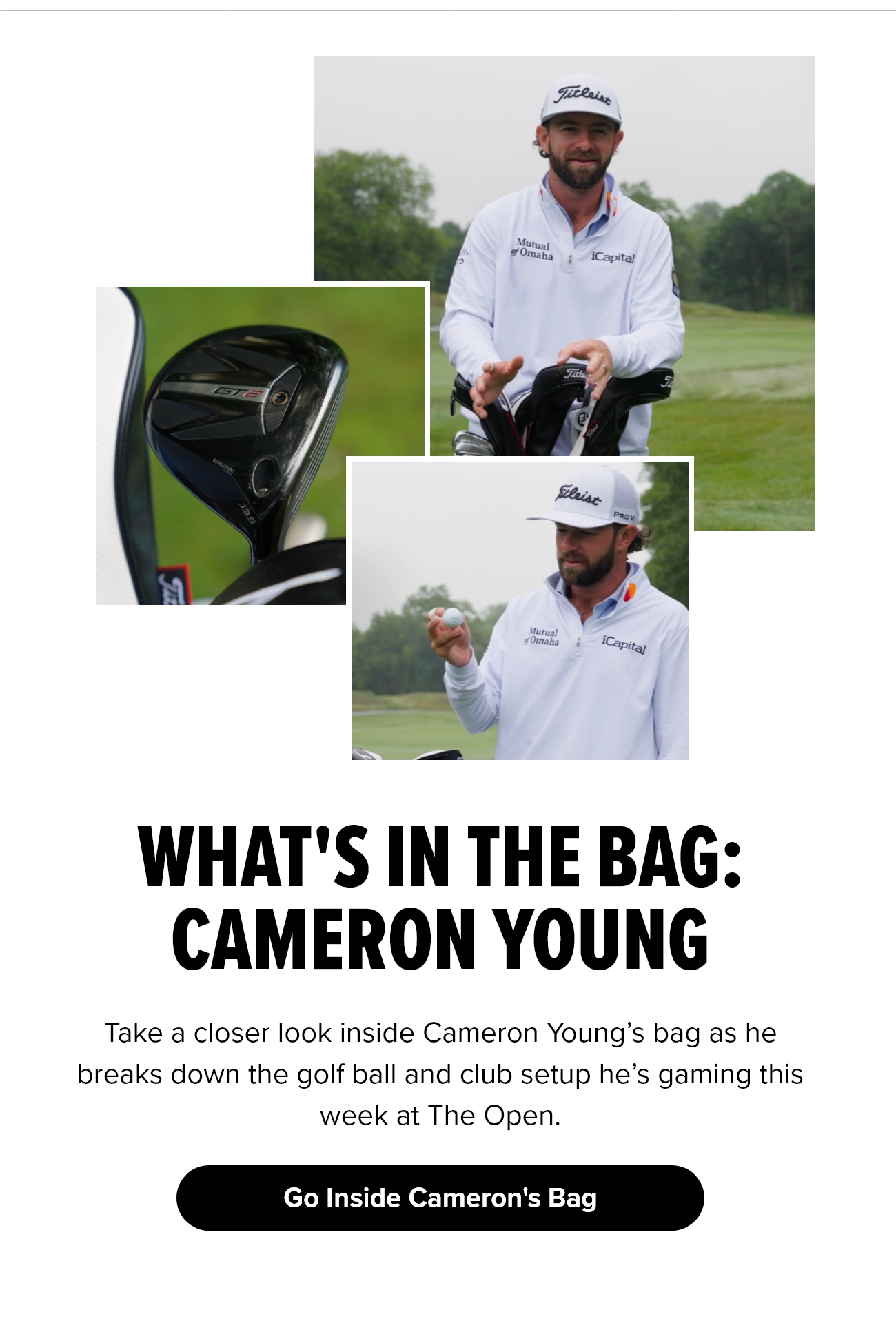 Cameron Young WITB