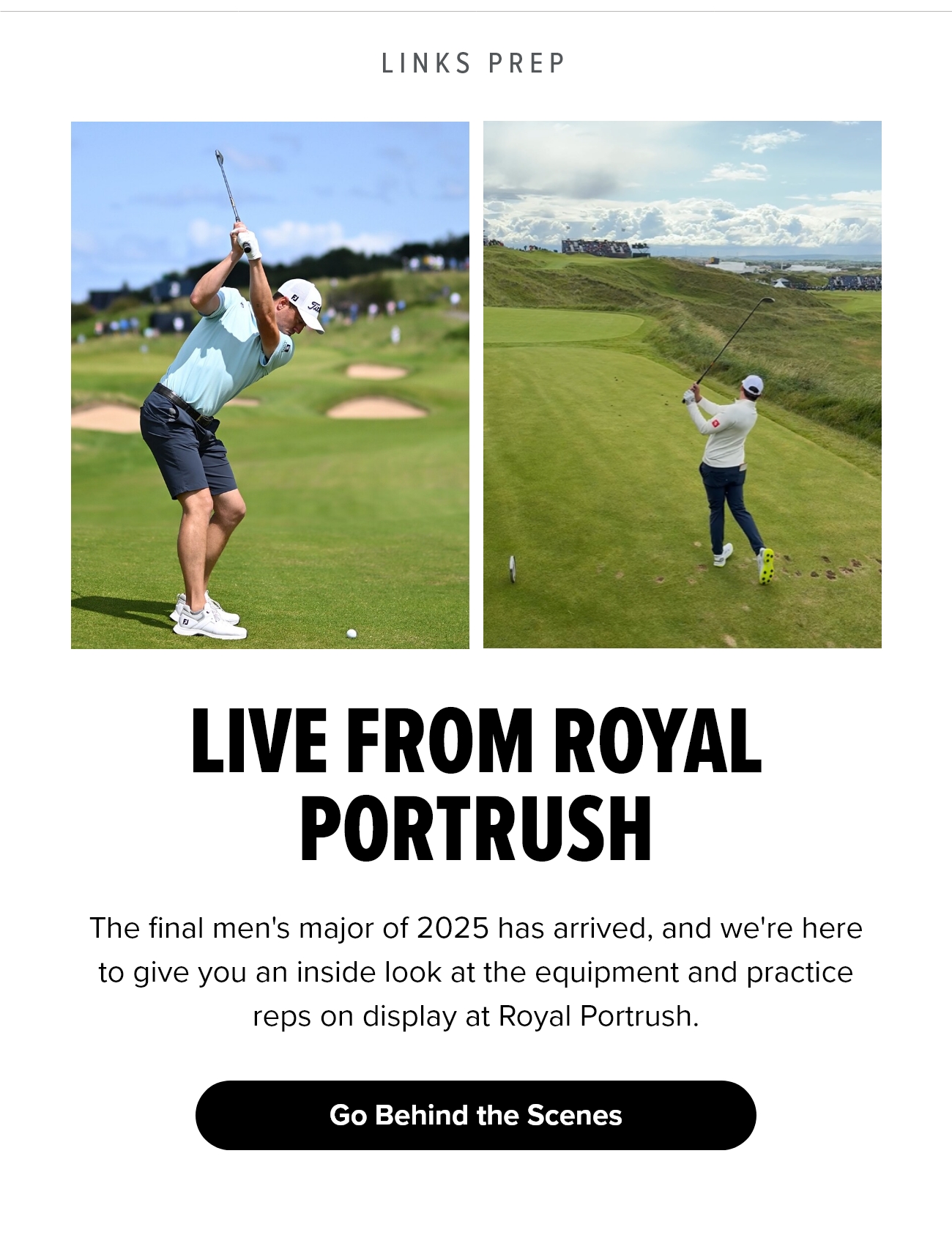 Live From Royal Portrush
