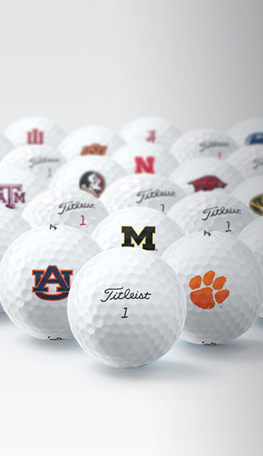 NCAA Custom Golf Balls