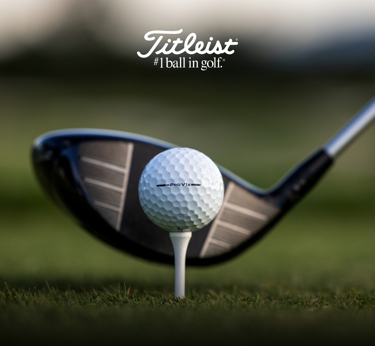 New Pro V1x Left Dash: Now On Tour