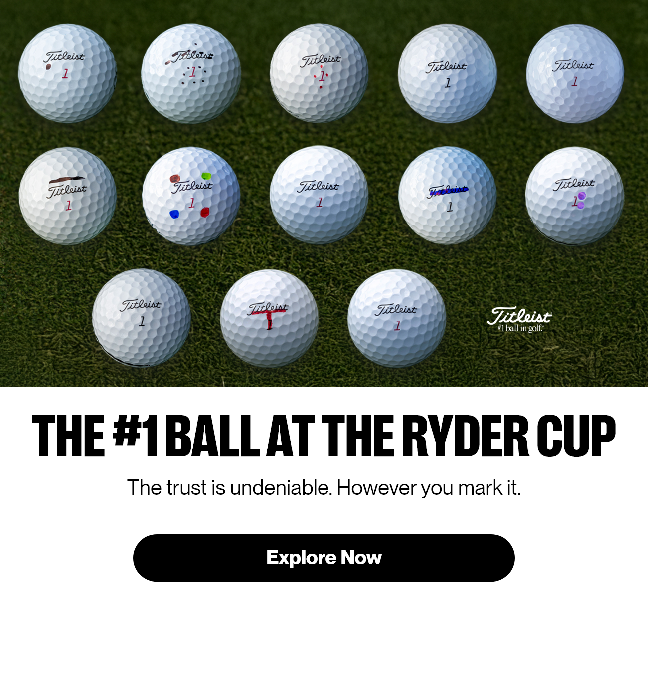 #1 Ball at the Ryder Cup