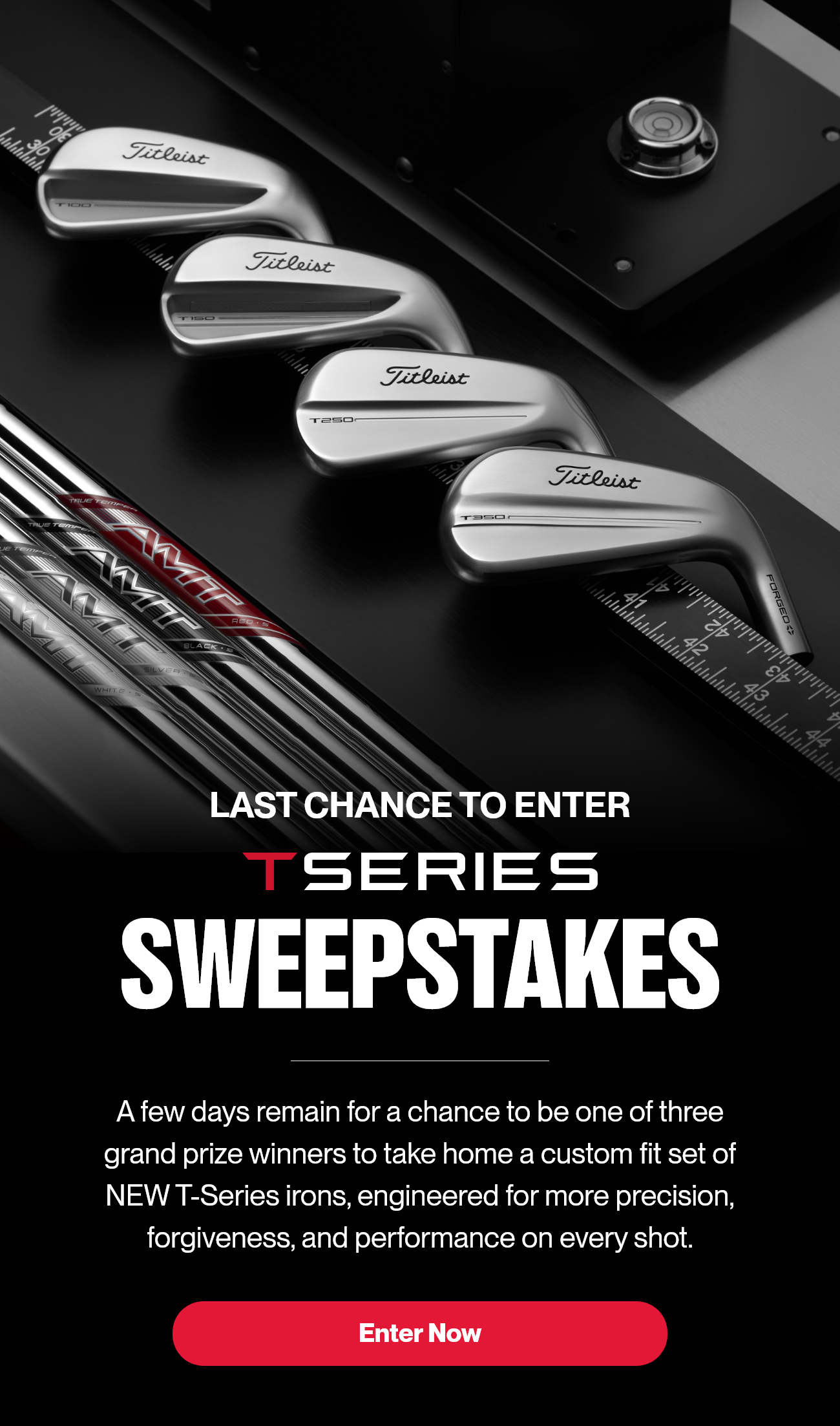 T-Series Irons Sweepstakes