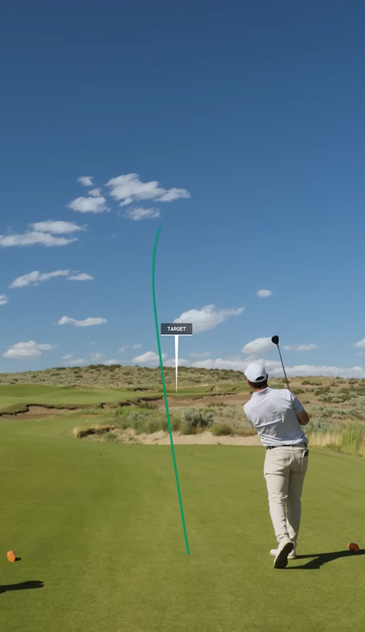 Playing 18 at Gamble Sands Scarecrow