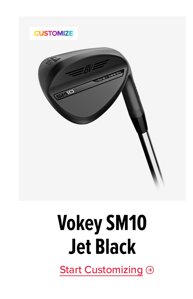 Vokey SM10 Jet Black