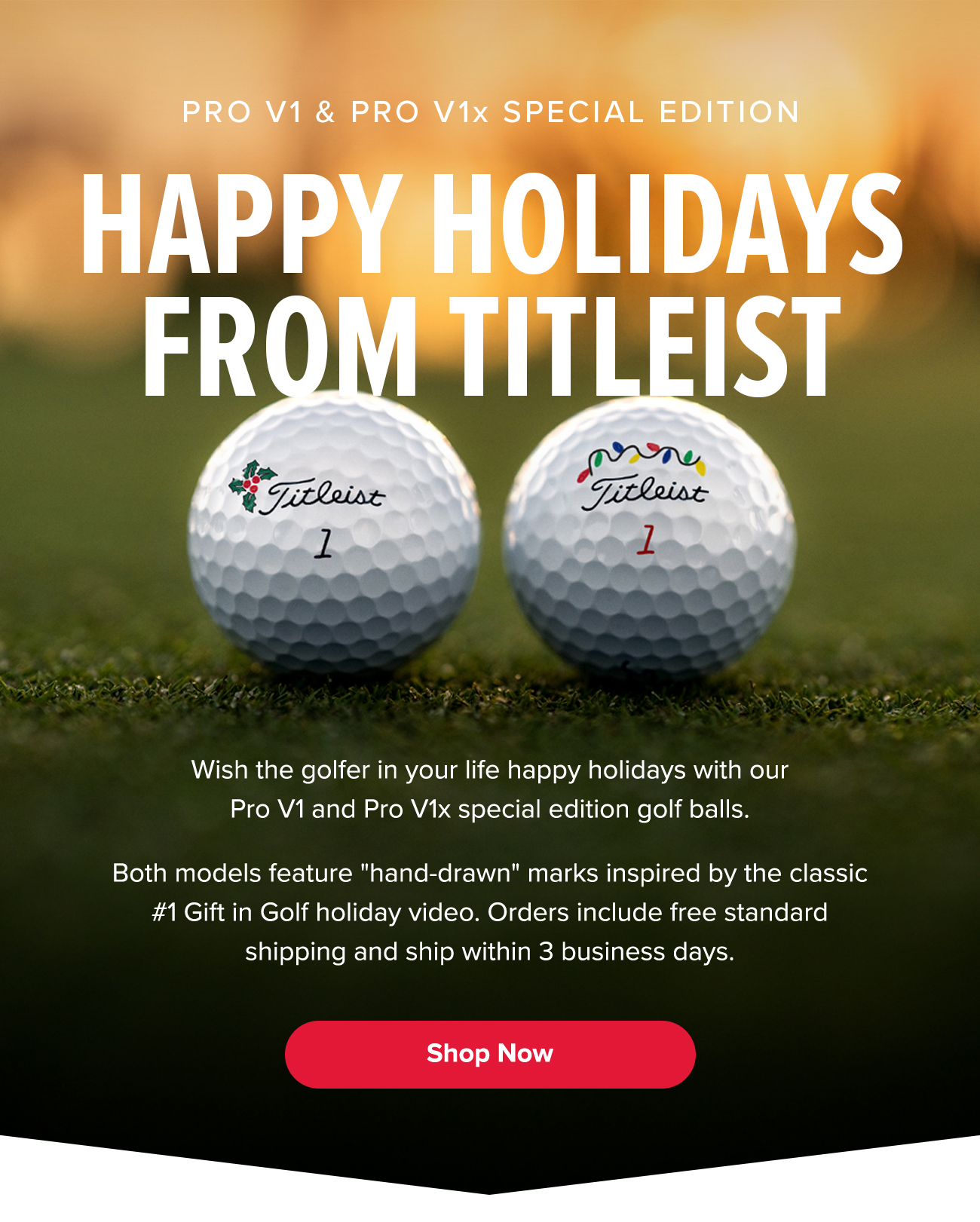 Shop Special Edition Pro V1 and Pro V1x