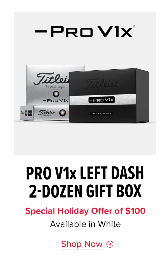 Shop Pro V1x Left Dash