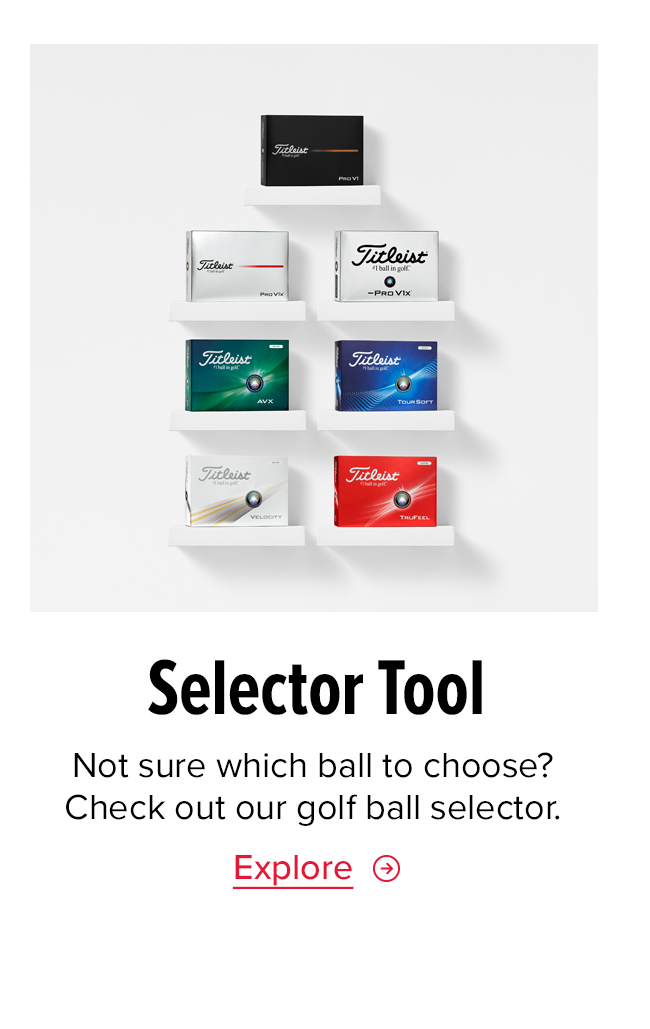 Golf Ball Selector Tool