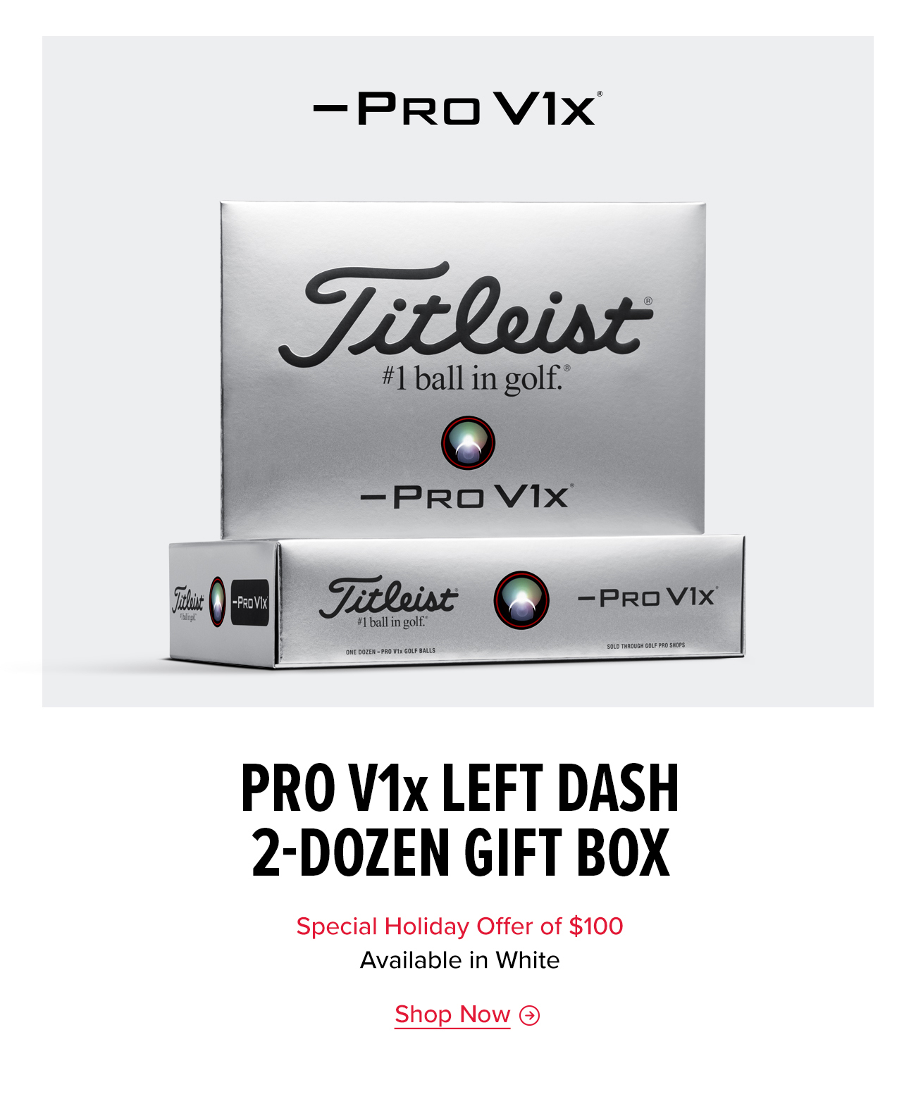 Shop Pro V1x Left Dash