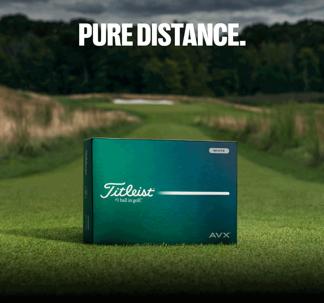 New AVX Golf Balls | Pure Distance Tour-Inspired Spin