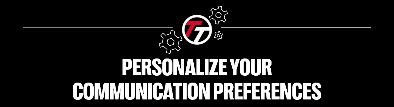 Manage Your Communication Preferences