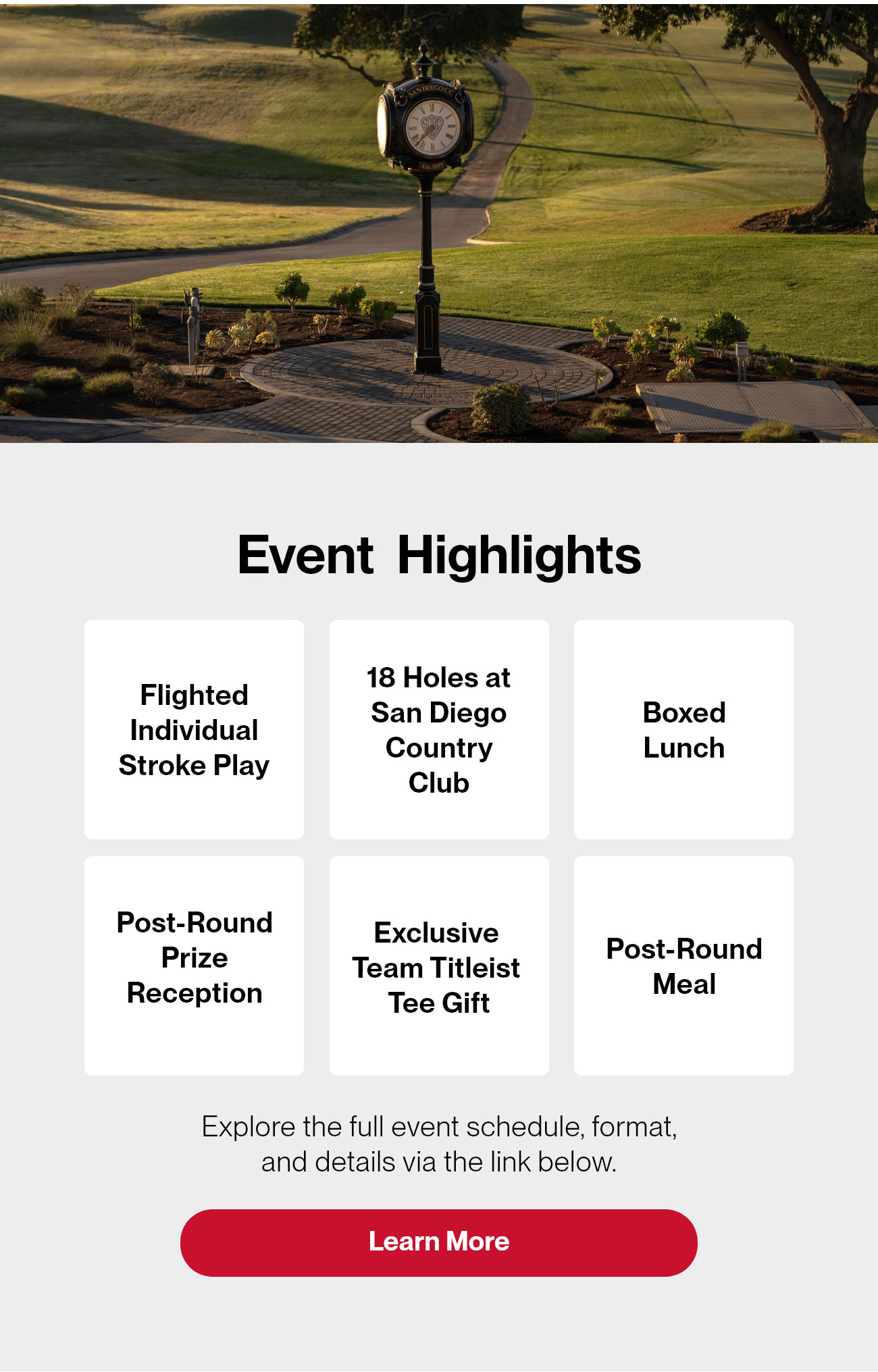 Team Titleist Players Series Event