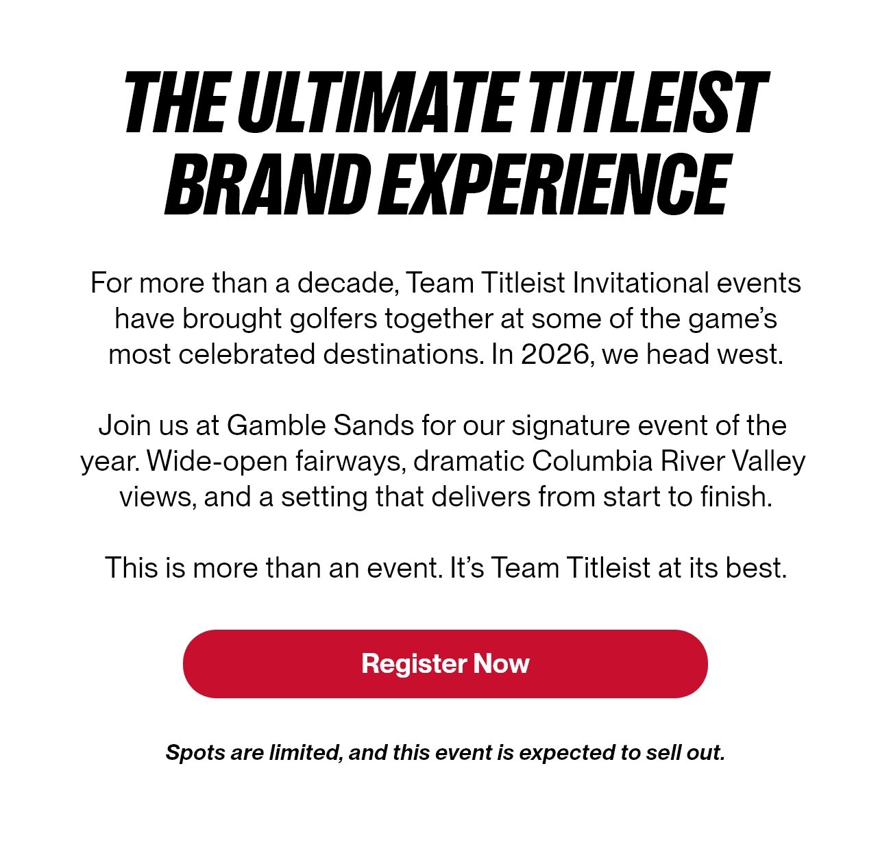 Team Titleist Invitational