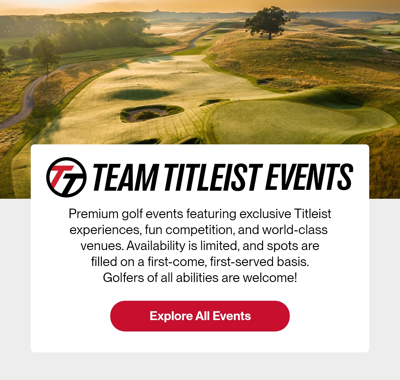 Team Titleist Events