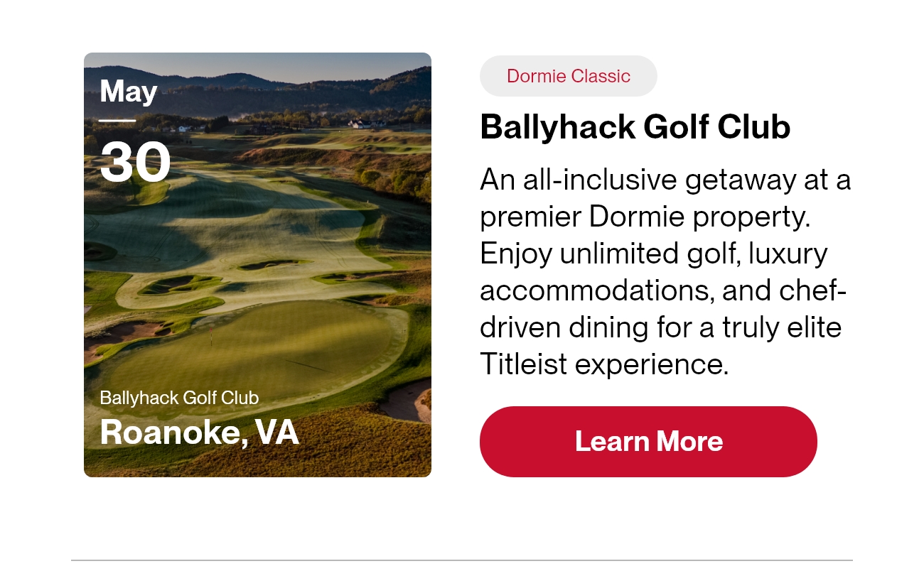 Team Titleist Events