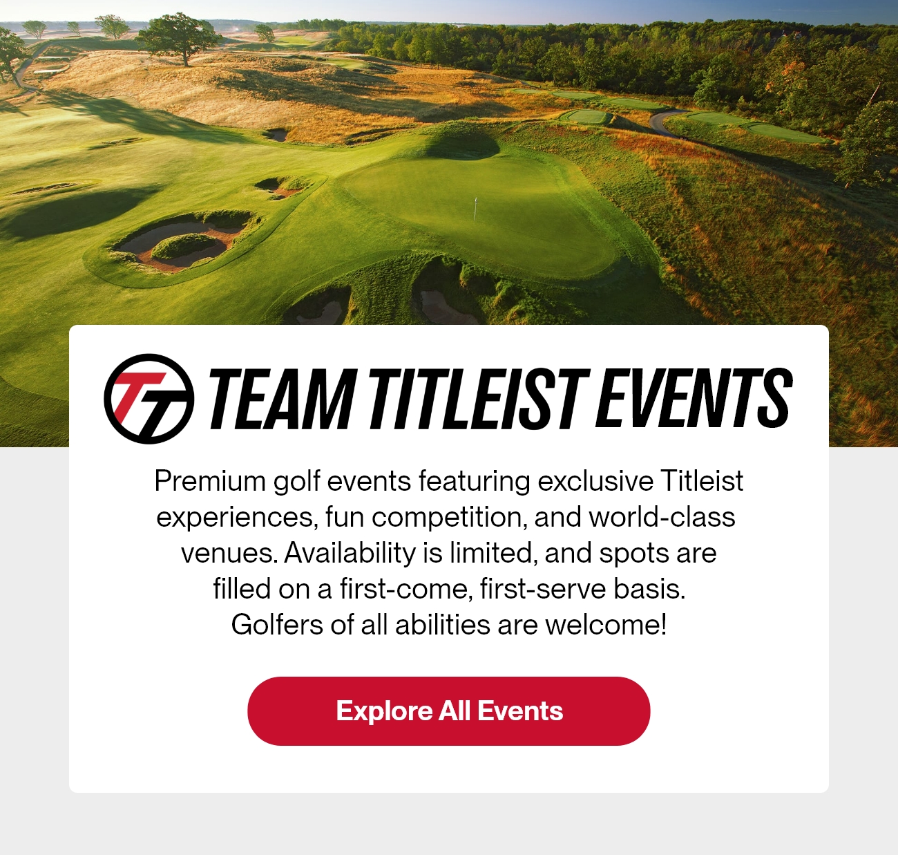 Team Titleist Events