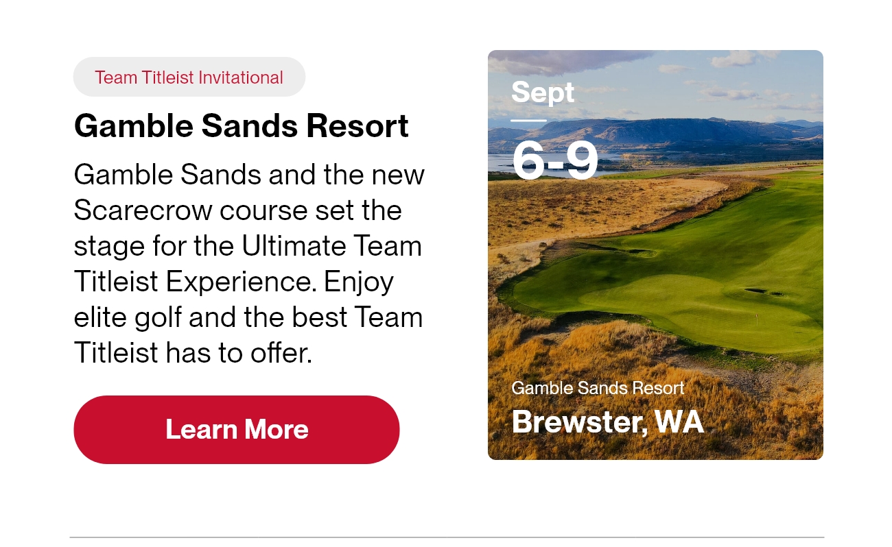 Team Titleist Events
