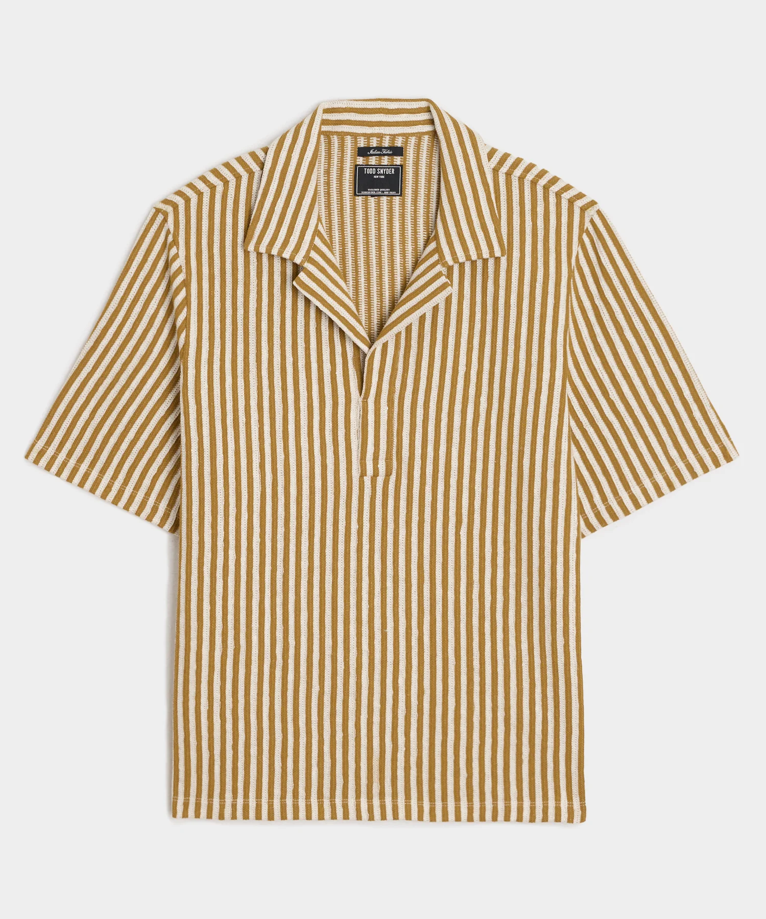 Image of Relaxed Linen-Cotton Montauk Polo