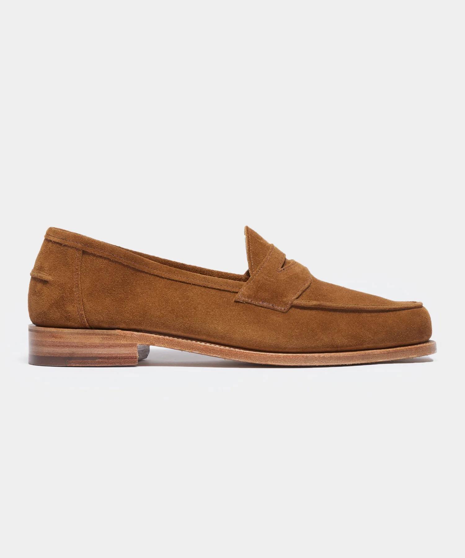 Image of Todd Snyder x Sanders Suede Edwin Loafer