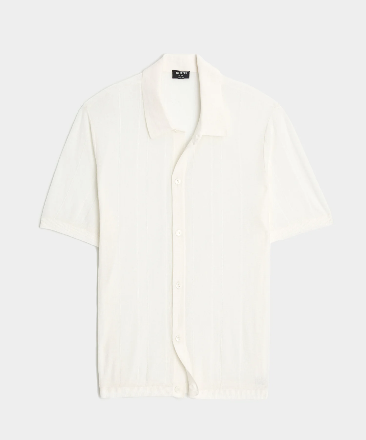 Image of Italian Linen Sweater Polo