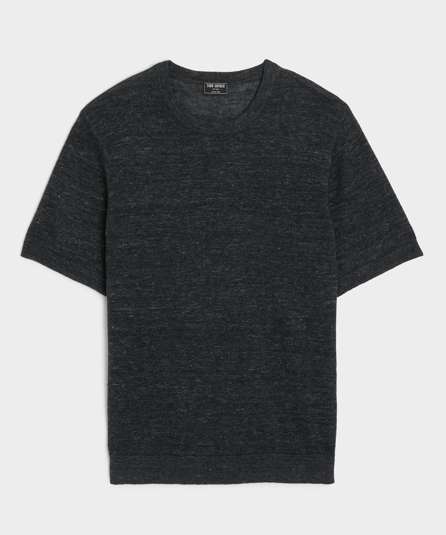 Image of Relaxed Linen Sweater Tee
