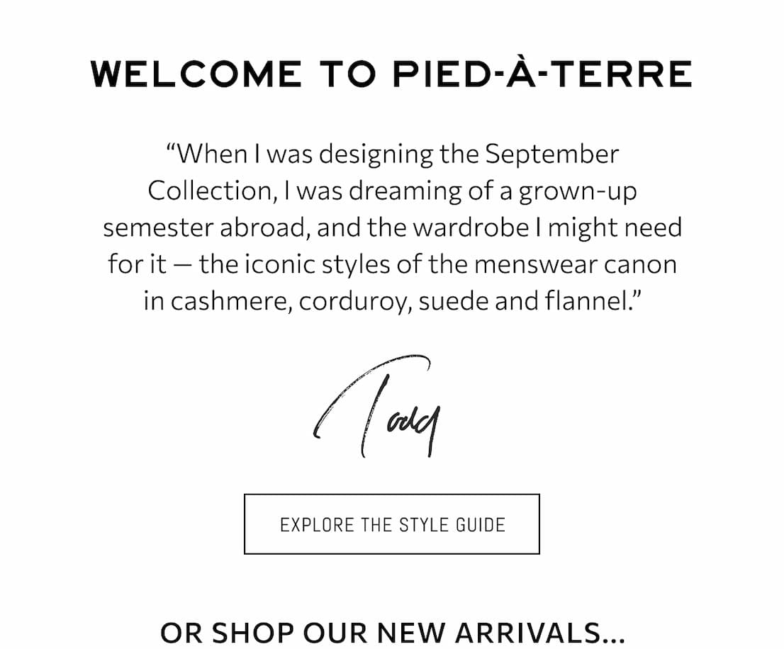 SHOP THE STYLE GUIDE