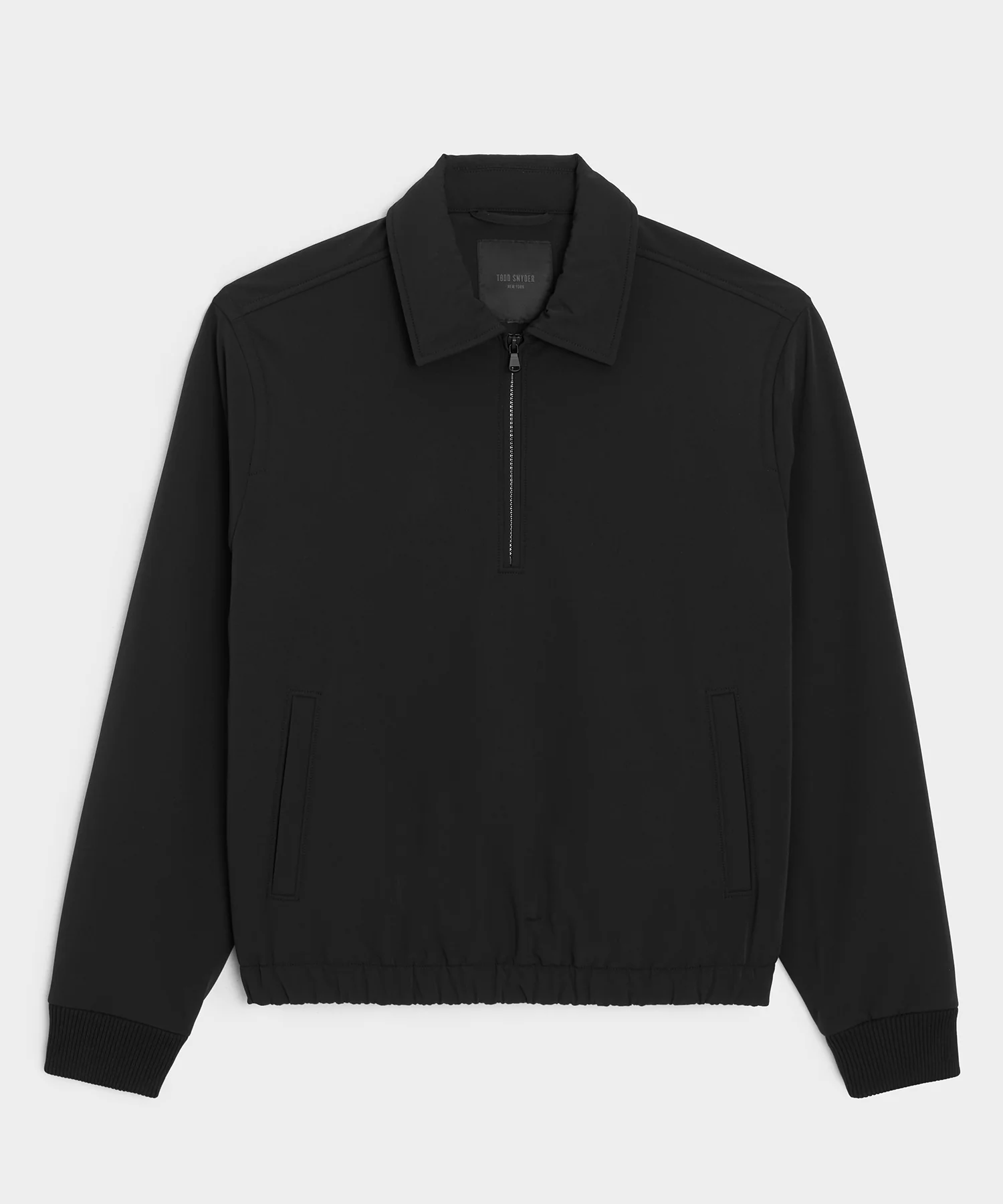 Image of Lightweight Nylon Quarter-Zip Jacket