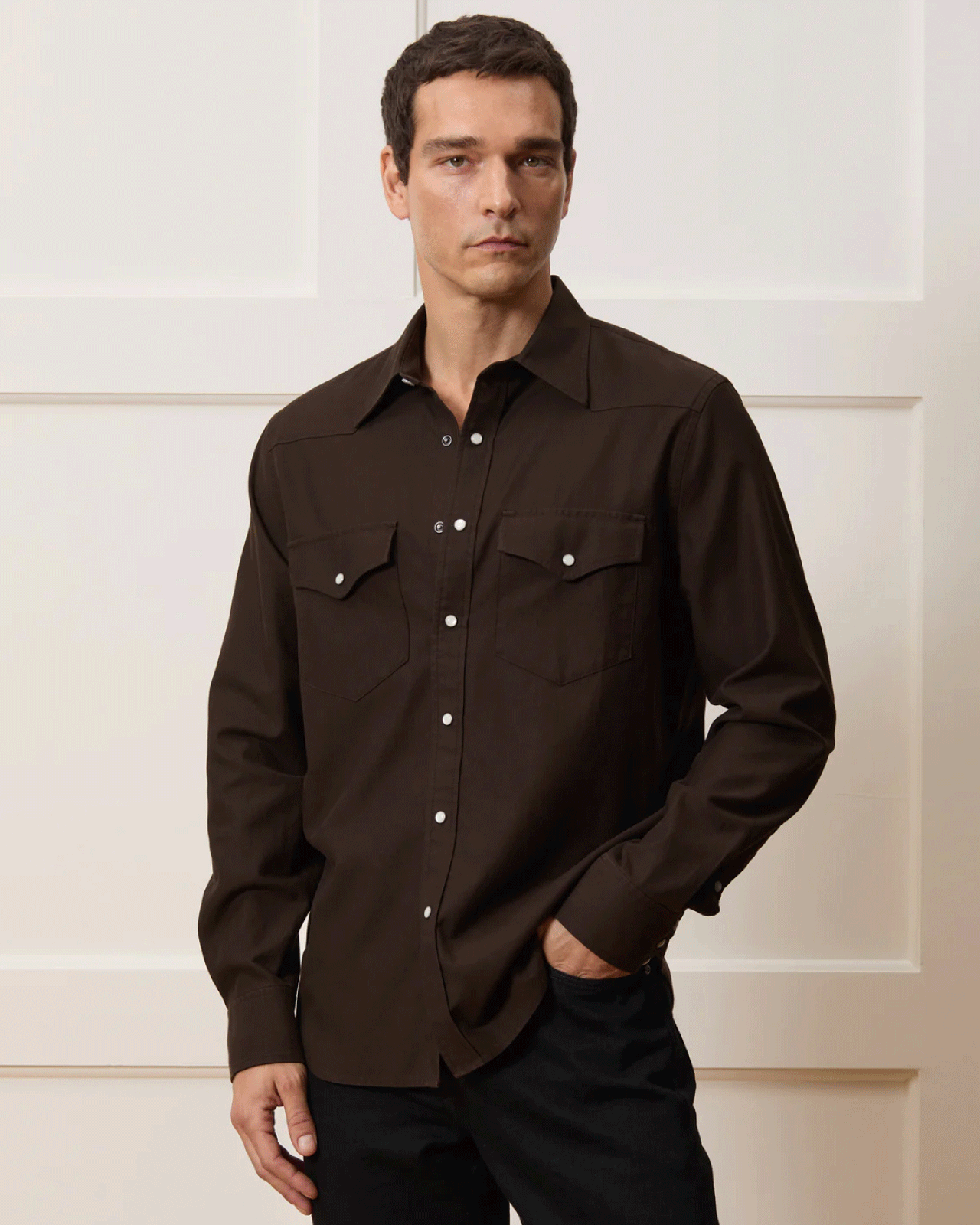 SHOP THE TENCEL WESTERN SHIRT