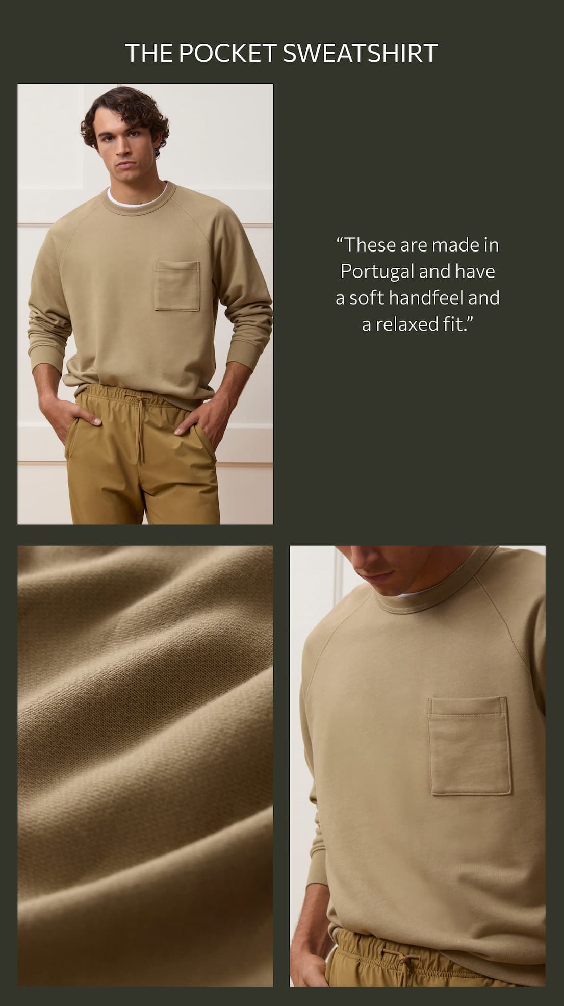 SHOP THE POCKET SWEATSHIRT