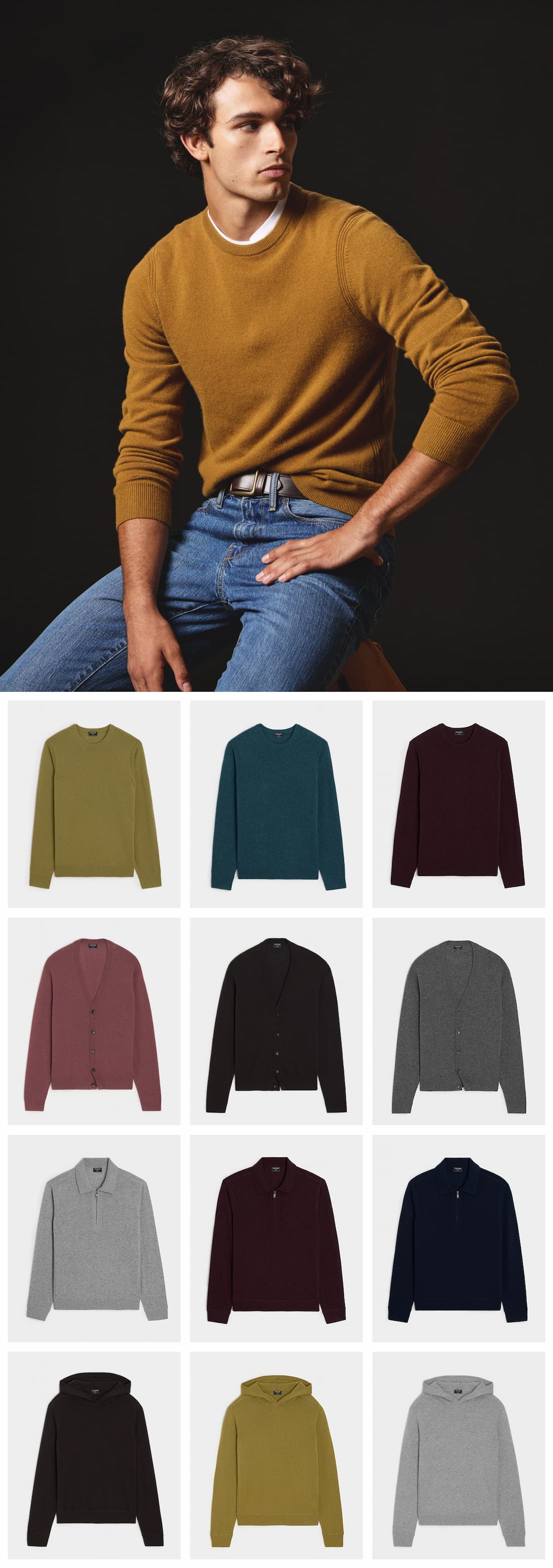 SHOP CASHMERE SWEATERS