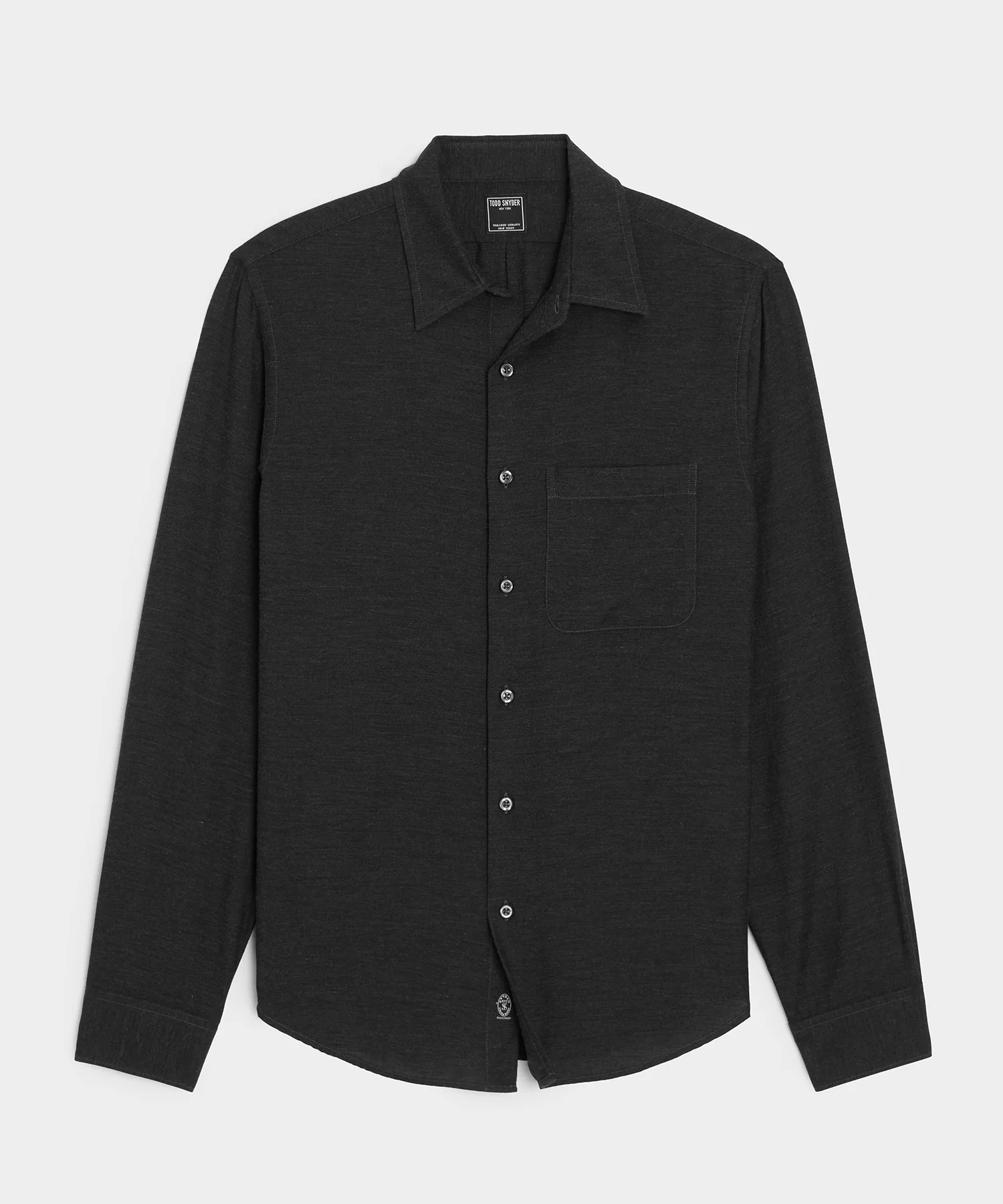 Image of Portuguese Cotton-Cashmere Sport Shirt