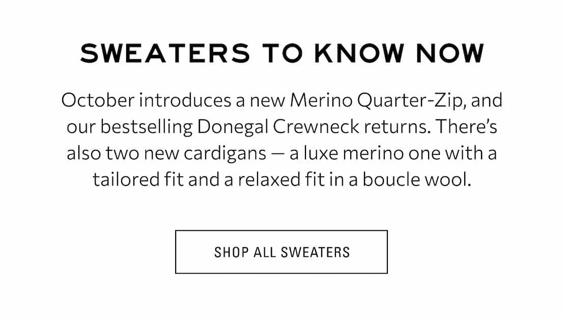 SHOP SWEATERS