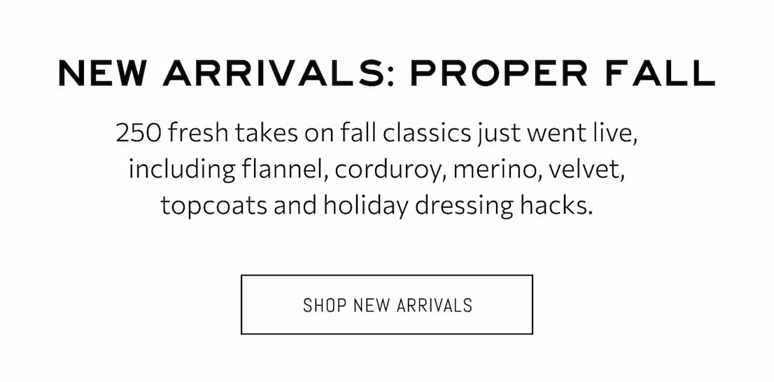 SHOP NEW ARRIVALS