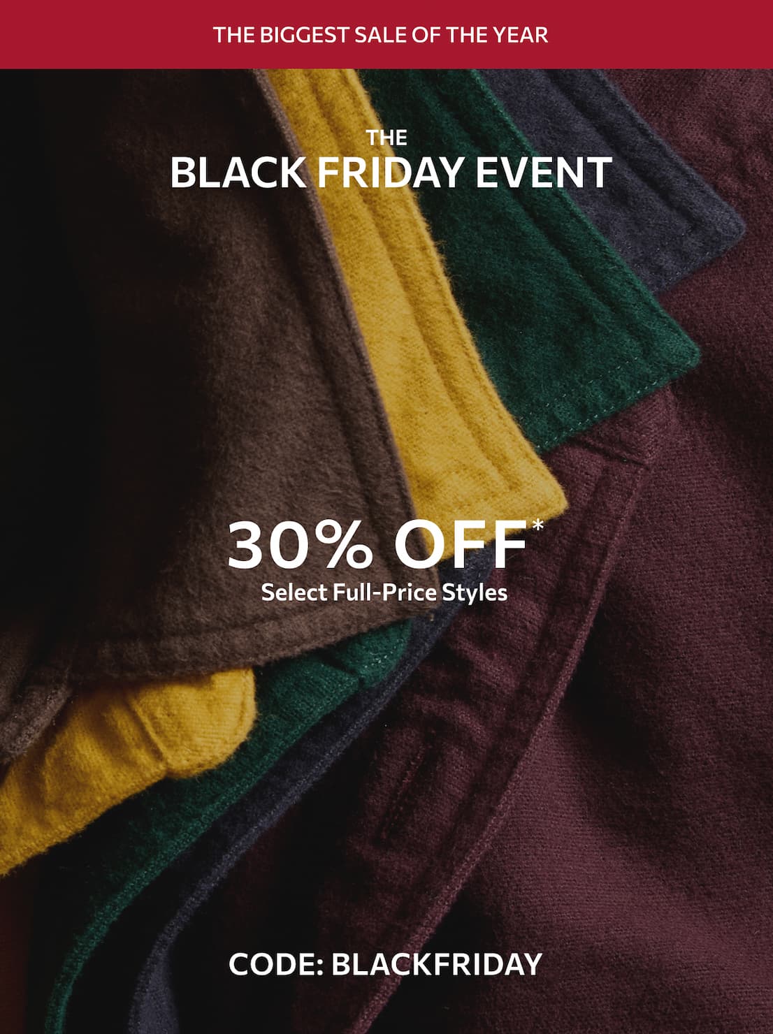 SHOP THE BLACK FRIDAY EVENT
