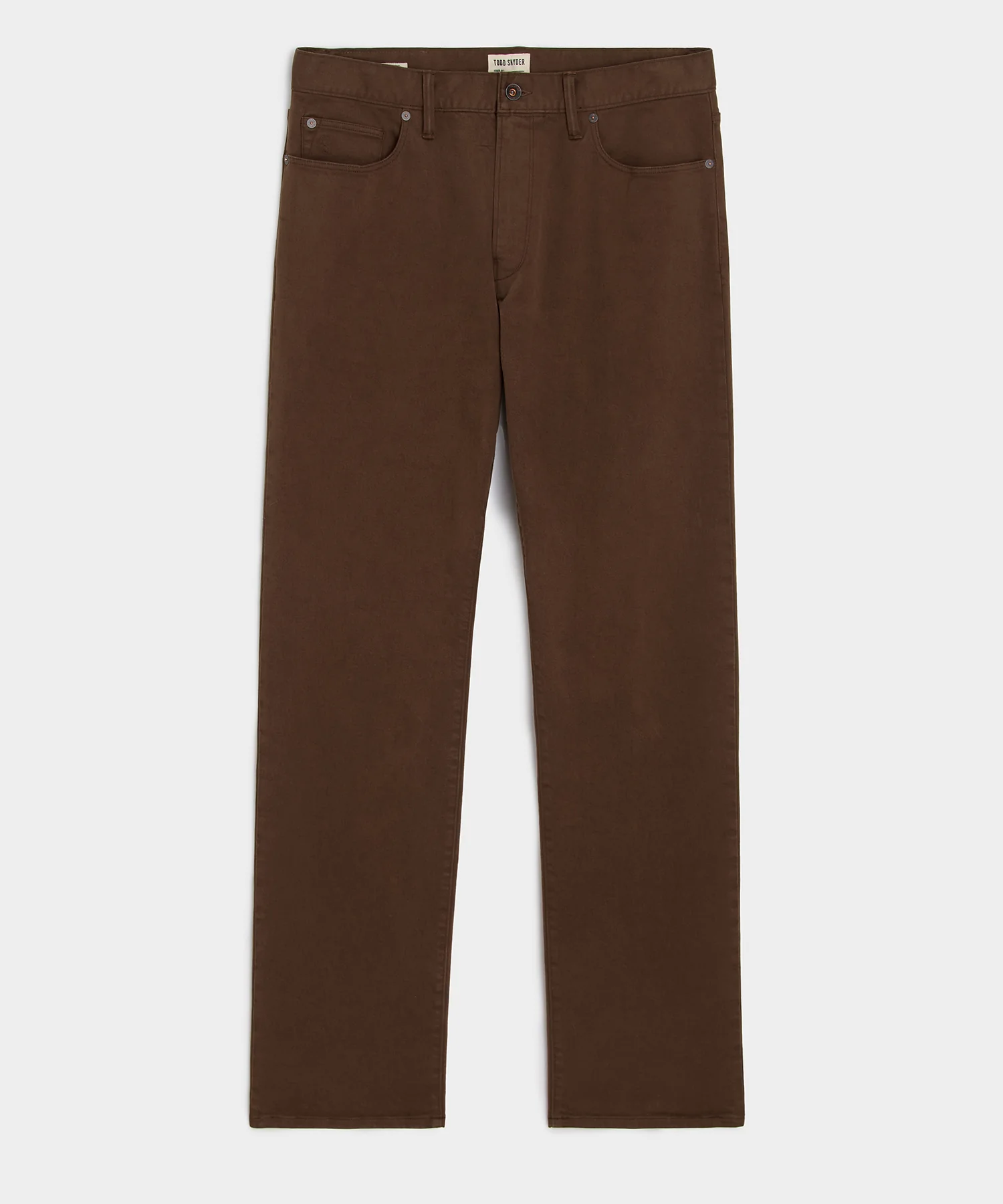 Image of Straight Fit 5-Pocket Chino