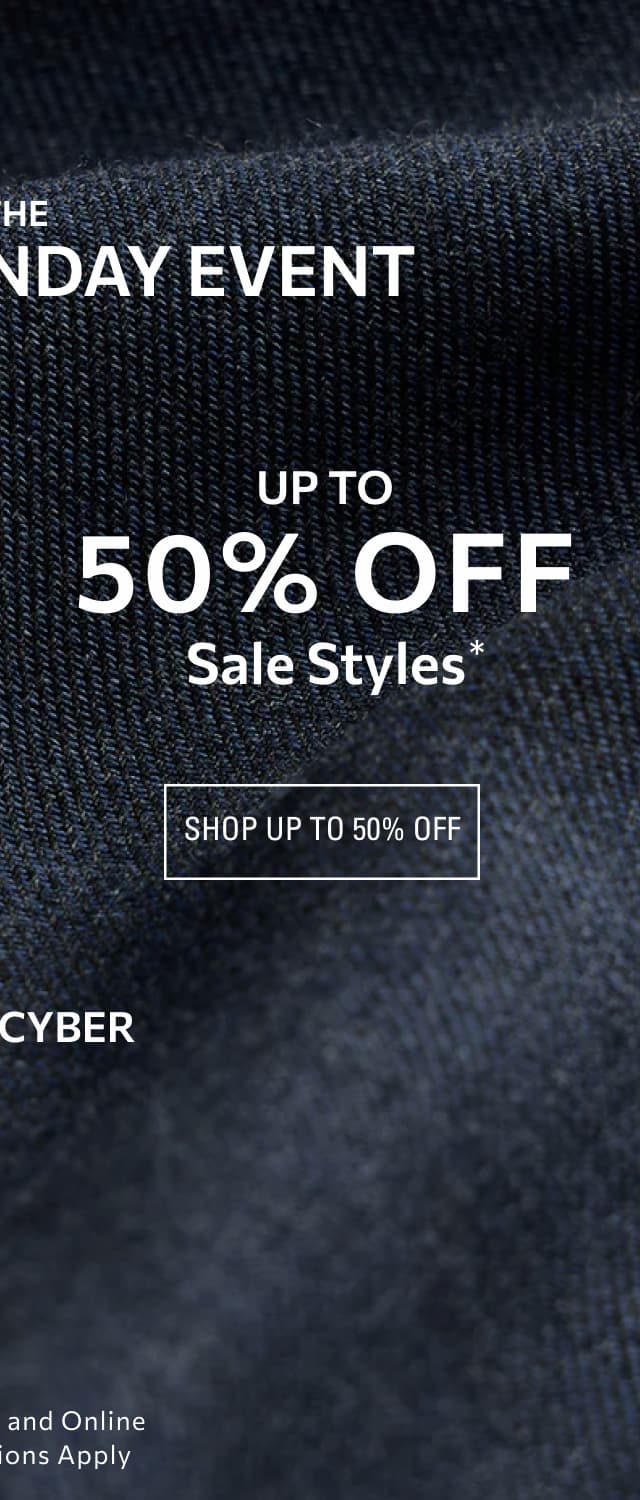 Shop Up To 50% Off Sale Styles