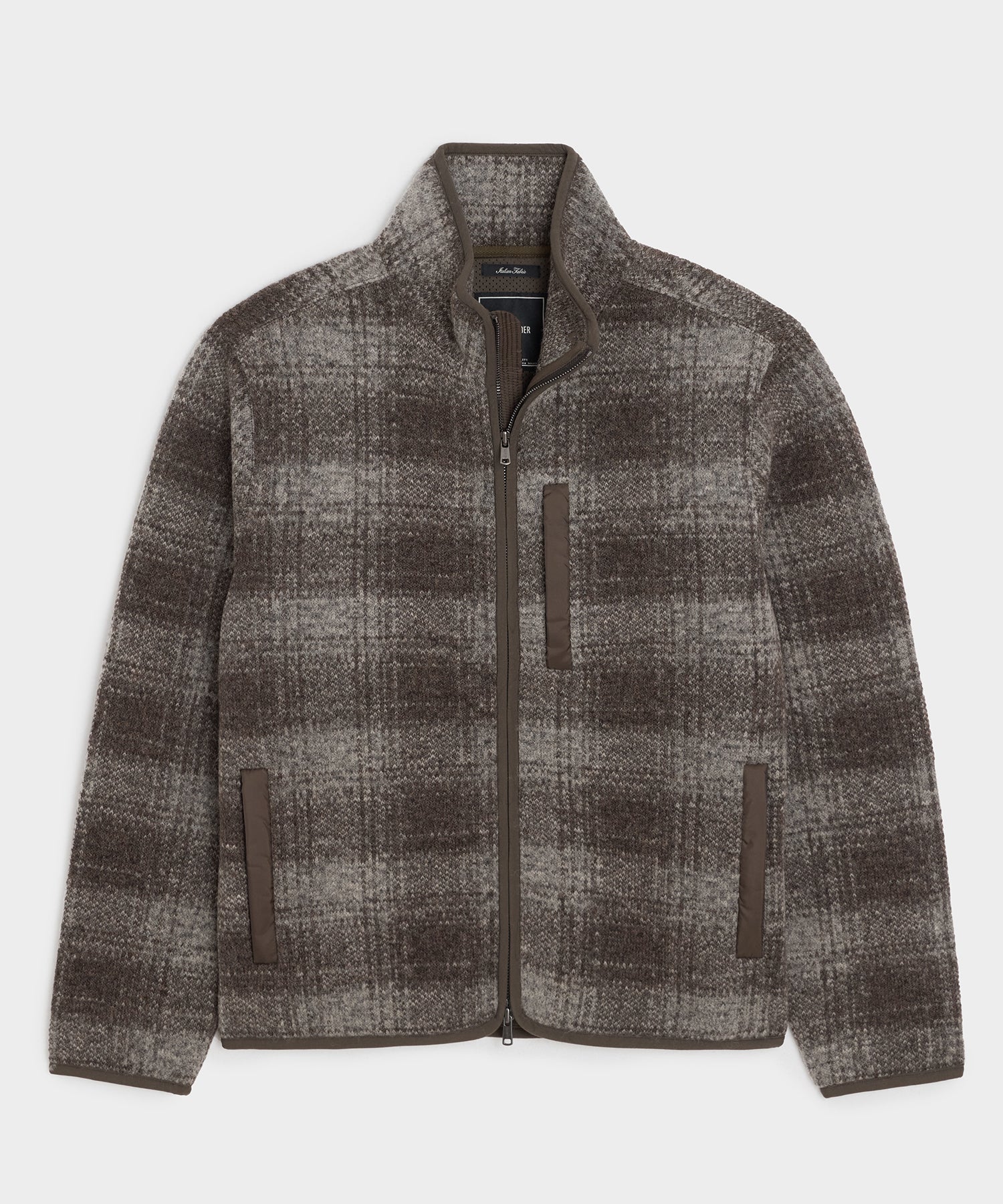 Image of Plaid Fleece Lodge Jacket
